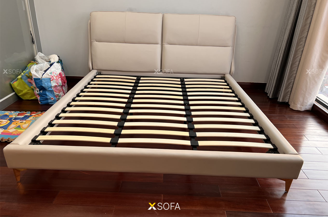 giường da Cozy 03 kiểu dáng hiện đại