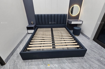 Giường ngủ bọc da nỉ COZY 24