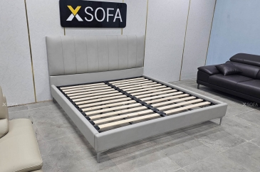 Giường ngủ Cozy 65, bọc da cao cấp, hiện đại và sang trọng, lòng đệm 1,8x2m