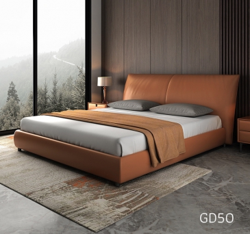 Giường ngủ bọc da GD50