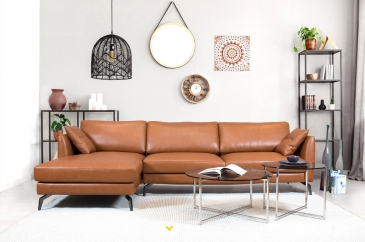 Ghế sofa góc L Amori G86 kích thước 2,3 x 1,6m