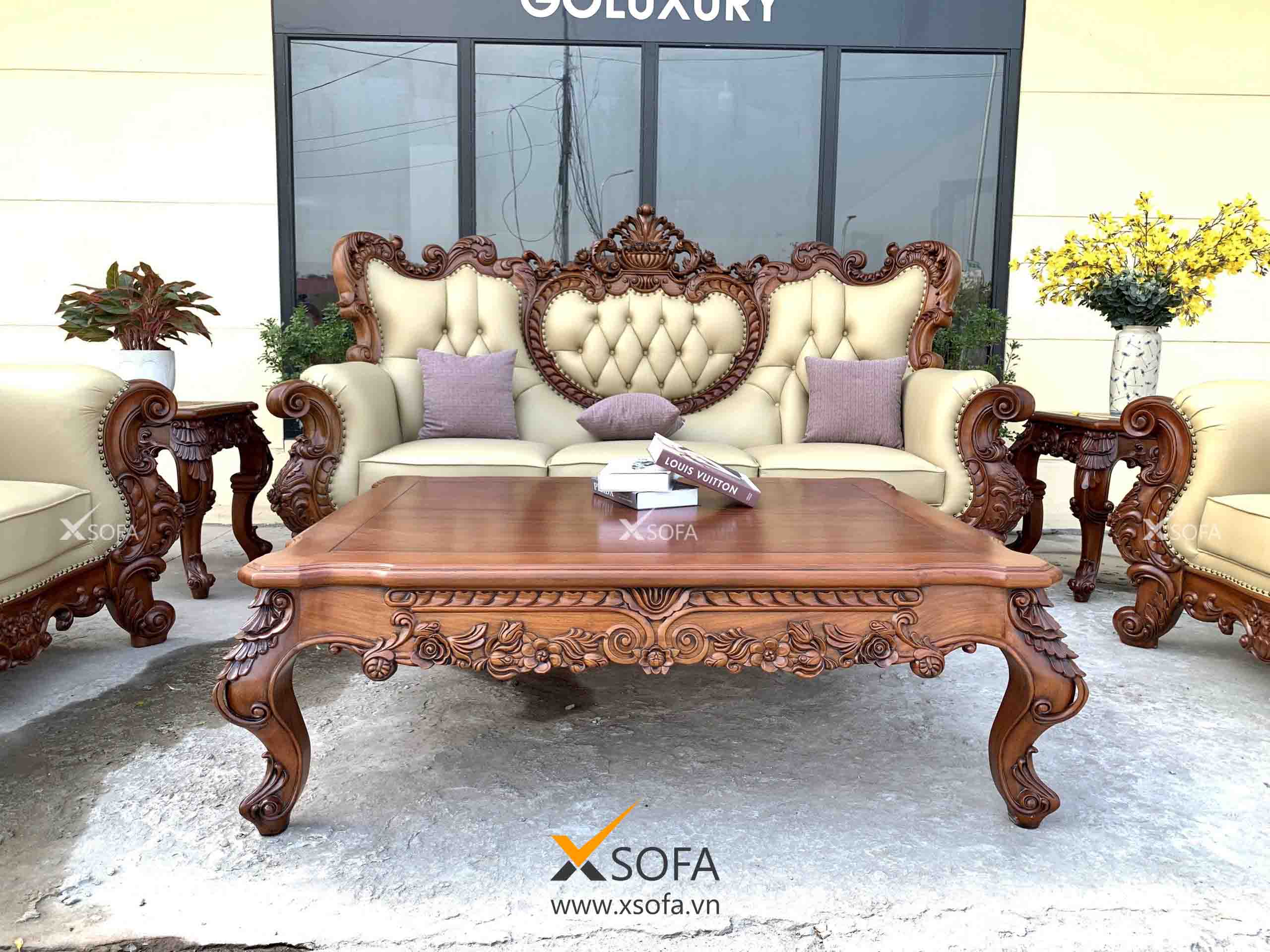 Ghế sofa tân cổ điển hoàng gia Royal R5 | Xưởng sản xuất sofa cao ...