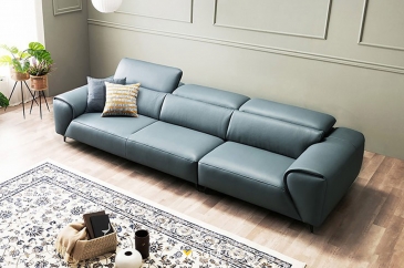 Ghế sofa văng Cris V28 dài 2,7m tựa đầu gật gù