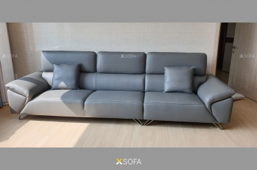 Ghế sofa văng Cris V29 dài 2,7m tựa đầu gật gù