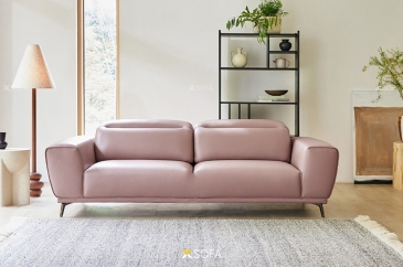 Ghế sofa văng LUCA V18 dài 2m, tựa đầu gật gù