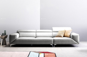 Ghế sofa văng LUCA V20 dài 2,6m, tựa đầu gật gù