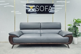 Ghế sofa văng Uni V25 dài 2,2m - Tay ốp gỗ