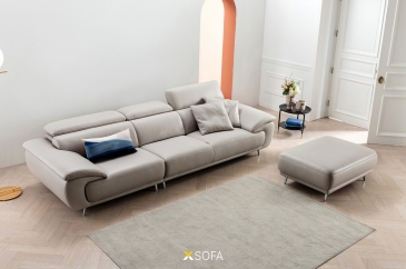 Ghế sofa văng Uni V25 tựa đầu gật gù