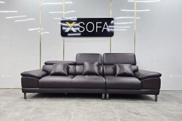 Ghế sofa văng Zio V79 dài 2,6m tựa đầu gật gù