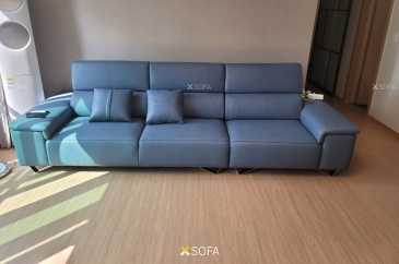 Ghế sofa văng Vio V41 dài 2,6m tựa đầu gật gù