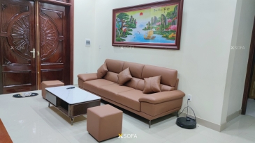 Ghế sofa văng Zio V79 dài 2,6m, lòng đệm chia 3 khoang ngồi